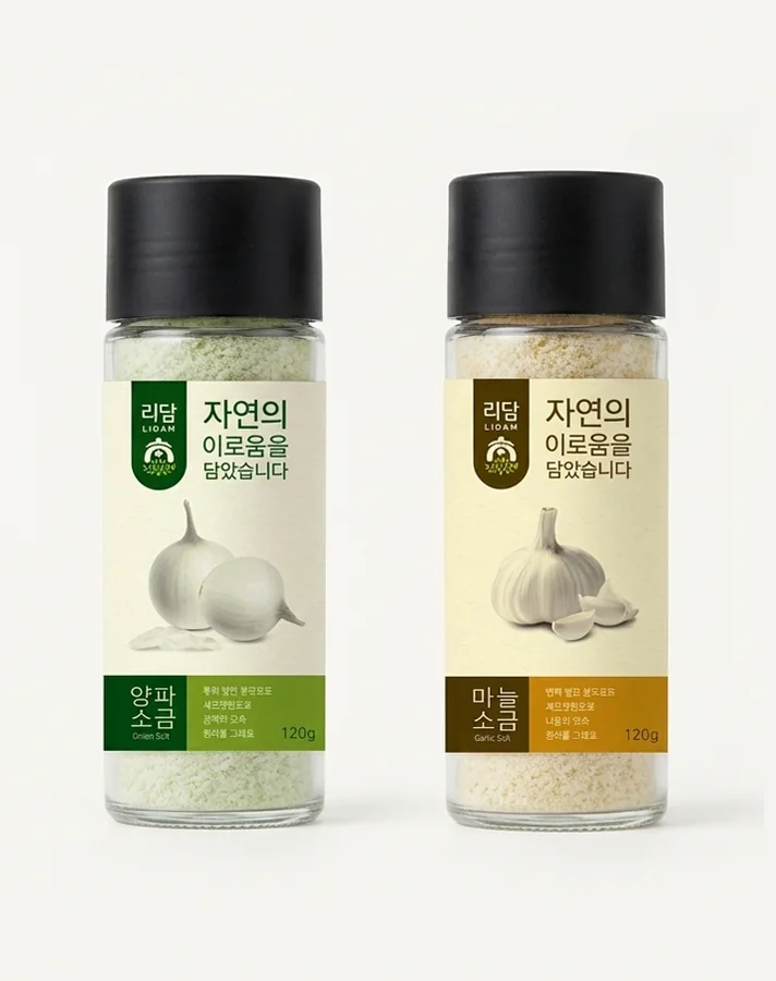 럭담 조미료 제품 패키지